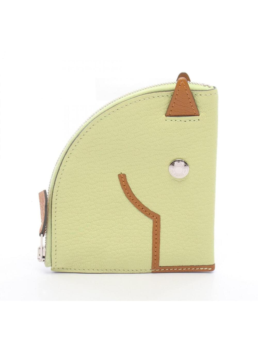 Hermes Paddock Coin Purse Case Chevre #360186H86B